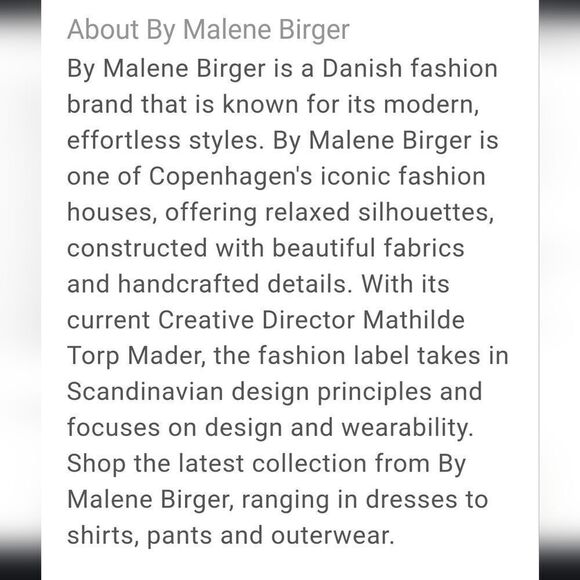 Malene Birger Lisaboa Trousers Danish size 34 conversion size 2-4 - Picture 10 of 11